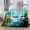 3D The-Octonauts printed blankets picnic blanket Warm Flannel blankets Soft and comfortable blanket bed linings Birthday Gift