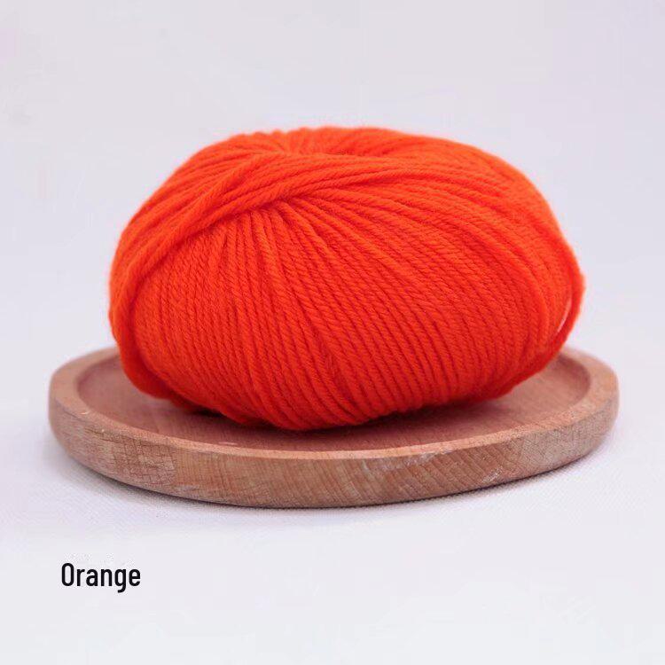 Acrylic Yarn Ball for Knitting Sweaters, Hooks, Shoes, Slippers, Hand-Woven Projects.