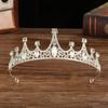 Korean Style Baroque Bridal Crown & Accessories Set - Wedding or Birthday Princess Headdress