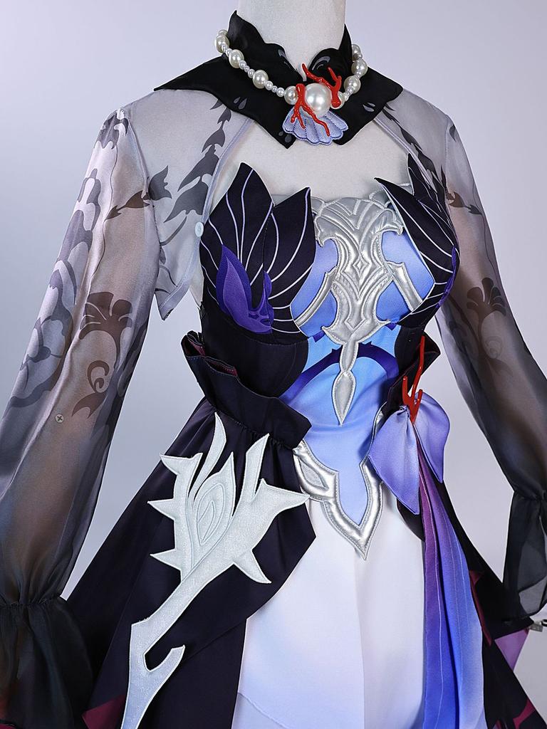 Game Honkai Start Rail Helektra Cosplay Costume Full Set With Accessories Helektra Cosplay Wig Outfit Uniform Dress