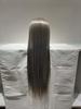 Flecht- und Styling-Mannequinkopf mit gerader Ponyfrisur – Permierbar, Färbbar und Ideal für Friseur- und Schnittübungen