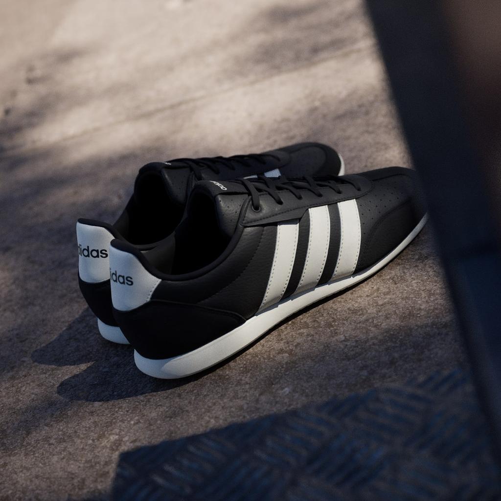 adidas BARREDA LO HQ7382 Unisex Sportswear Sneakers Core Black / Core White / Off White
