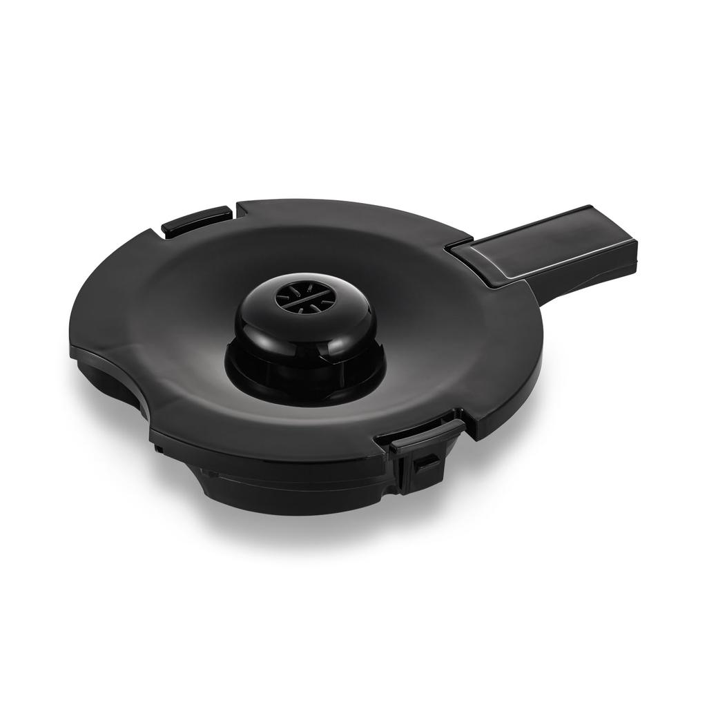 Melitta Aroma Fresh 10-Cup Stainless Steel Pot Lid (TJ-1022, Black) (Sold Separately)