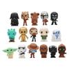 16 Stück Mini Star Wars Stormtrooper Darth Vader Baby Yoda Actionfiguren Modell Set