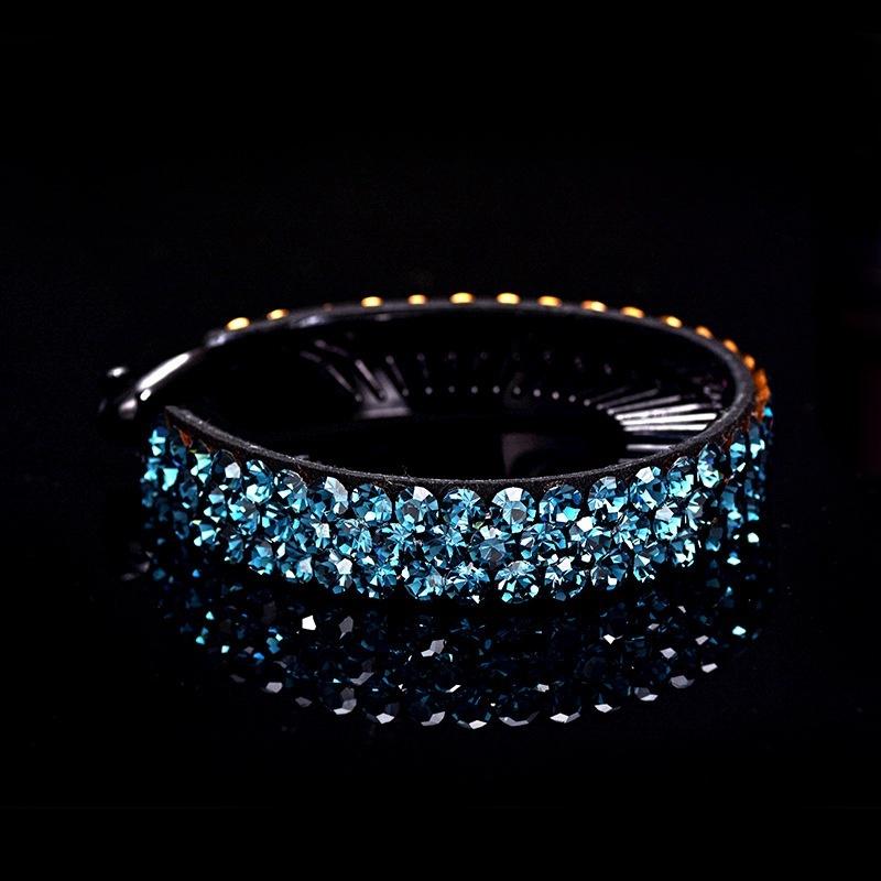 5 Colors Meatball Hair Accessories Women Hair Claws Headwear Rhinestone Hairpin Bird Nest Twist Clip белый