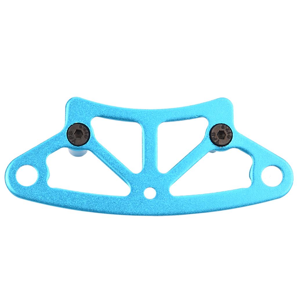Aluminium Alloy Front Bumper Fit for Redcat STR for Nitro OnRoad 1 10 RC Car Spare Parts(Blue )