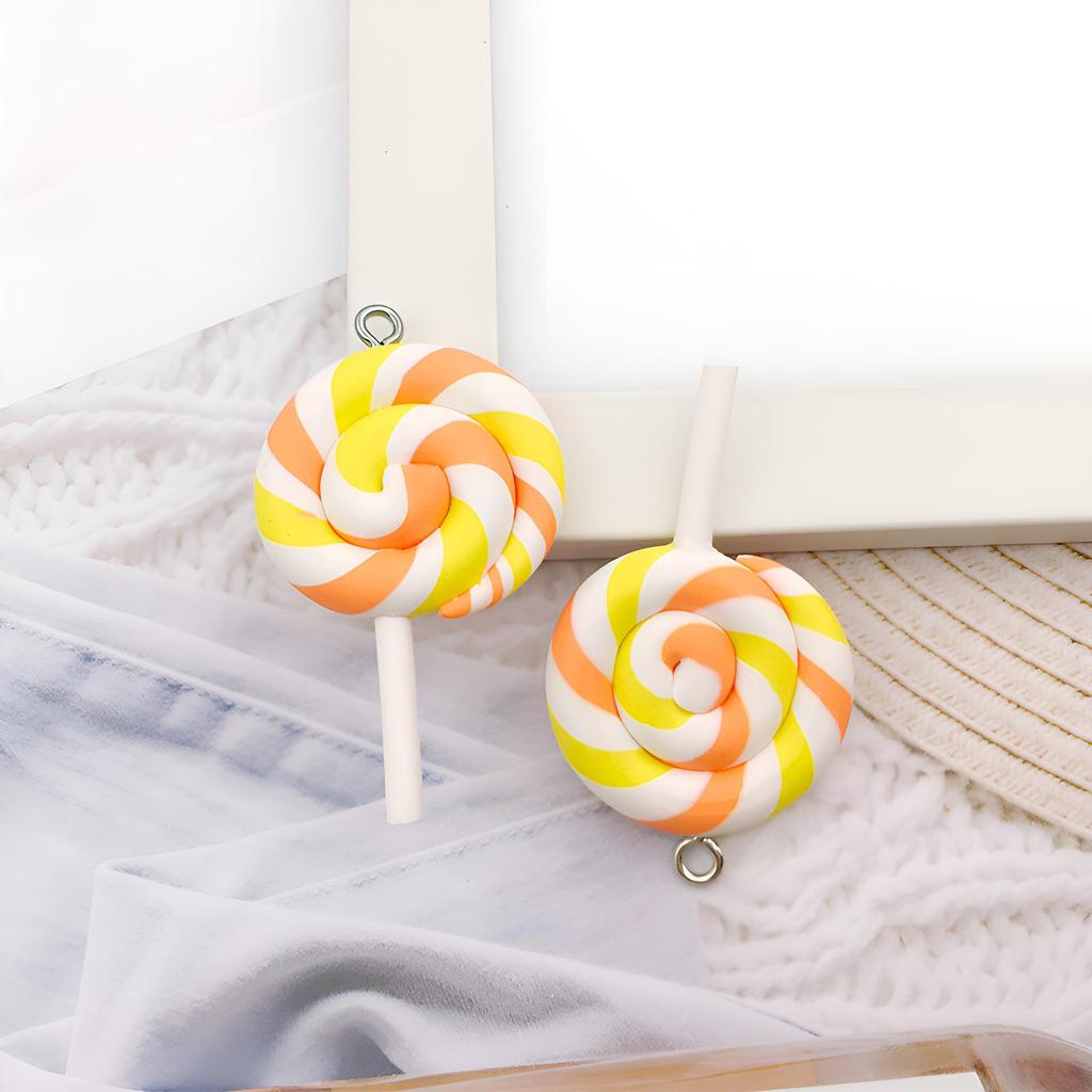 Bear Candy Resin Lollipop Pendant: Mix 32 DIY Jewelry & Toy Accessories Lucky Bag for Kids