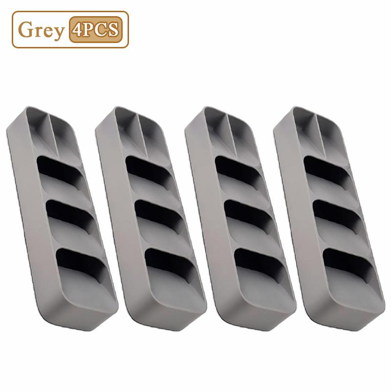 Multi-purpose Cutlery Storage Tray Cutlery Fork Spoon Compartmentalized Organizer Kitchen Drawer Categorized Storage Boxes