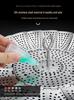 304 Stainless Steel Telescopic Steamer Basket & Folding Rack for Steamed Buns