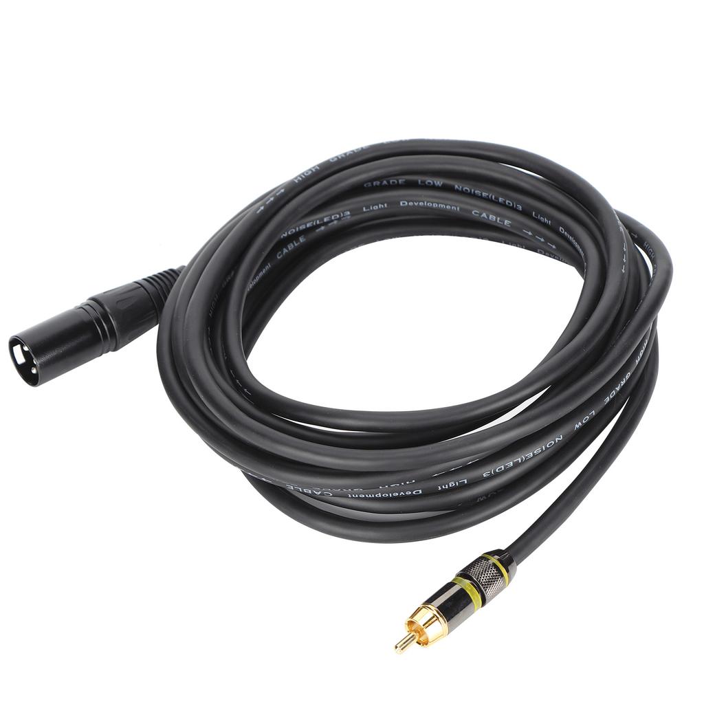 JORINDO XLR Male to RCA Male Cable Durable XLR to RCA Microphone Cable for Audio EquipmentJD6065 5M