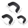 Good-Silicone Pot Handles Handle Holder Finger Protect Pot Holder Heat Resistant Silicone Clamp Handle Cover For Frying Pans