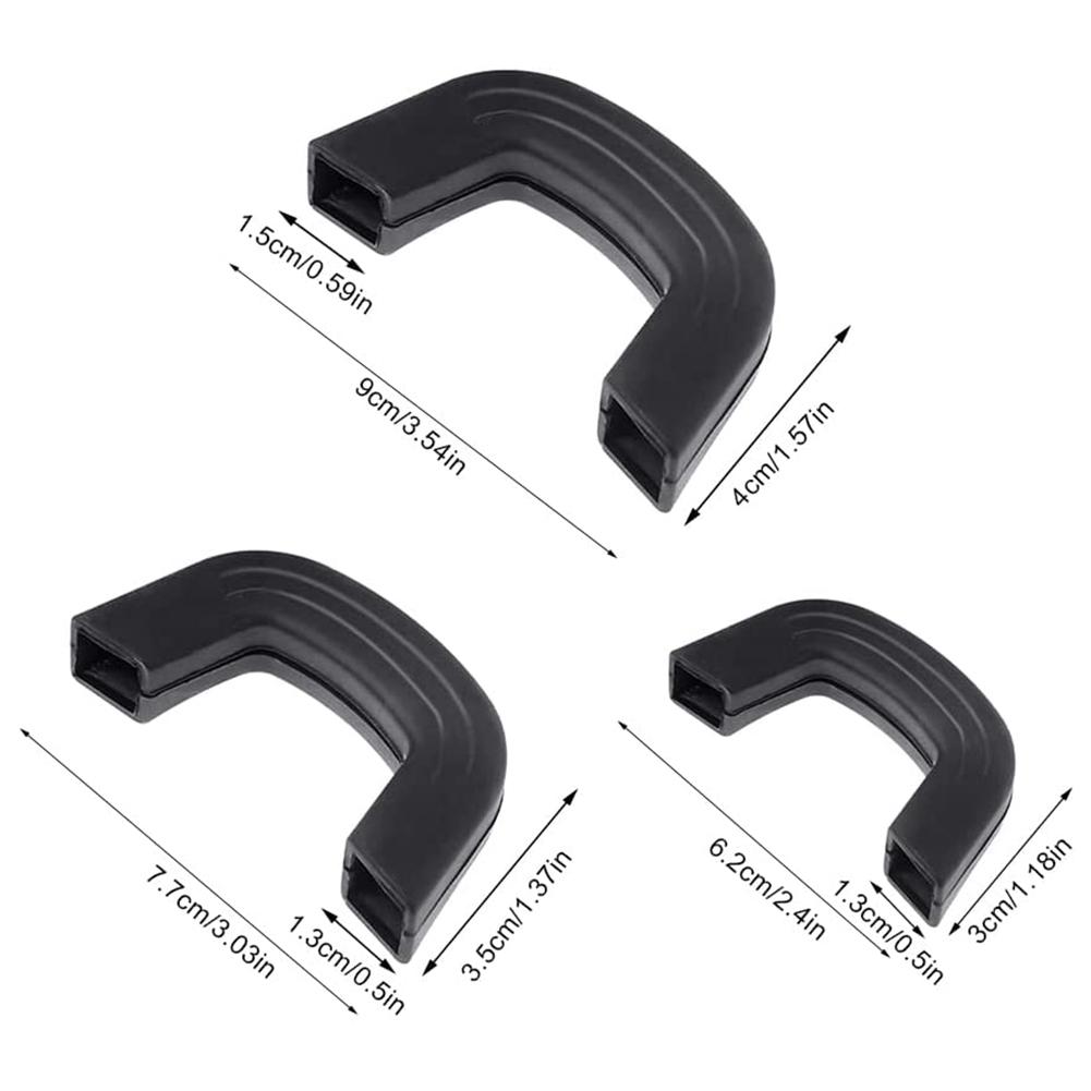 Good-Silicone Pot Handles Handle Holder Finger Protect Pot Holder Heat Resistant Silicone Clamp Handle Cover For Frying Pans