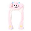 Halloween Ear Moving Jumping Hat Funny Plush Cute Animal Birthday Gift Hat
