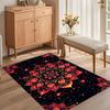 Mandala Bohemian Area Rug for Living Room Bedroom Boho Spiritual Yoga Meditation Home Decor Soft Non Slip Washable Floor Mat