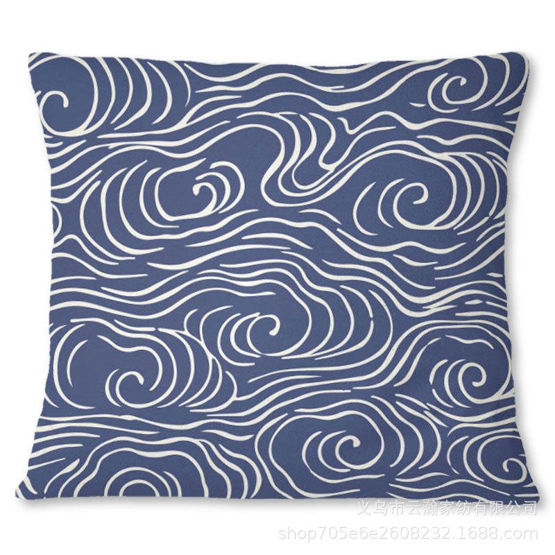 

Плюшевая имитация горячего тиснения и наволочка-подушка для ветра украшают талию, чехол для диванной подушки можно оформить 45 * 45Cm pillowcase