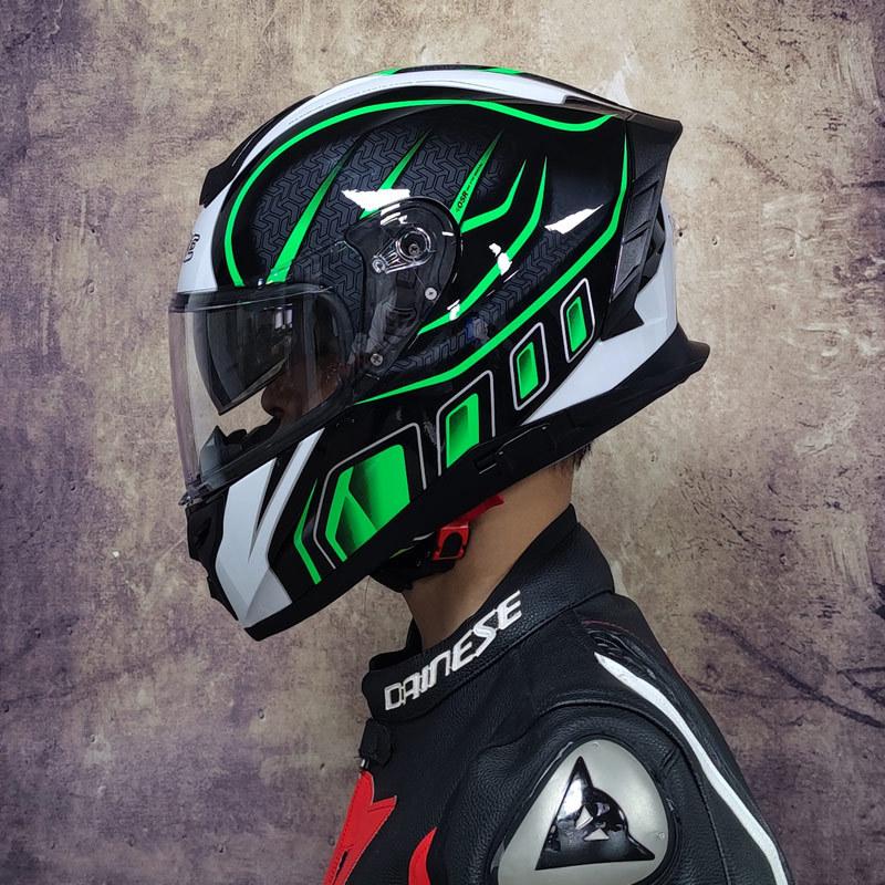 Dual Lens Motorcycle Helmet Motorcycle Travel Helmet Electric Vehicle Adult Safety Helmet