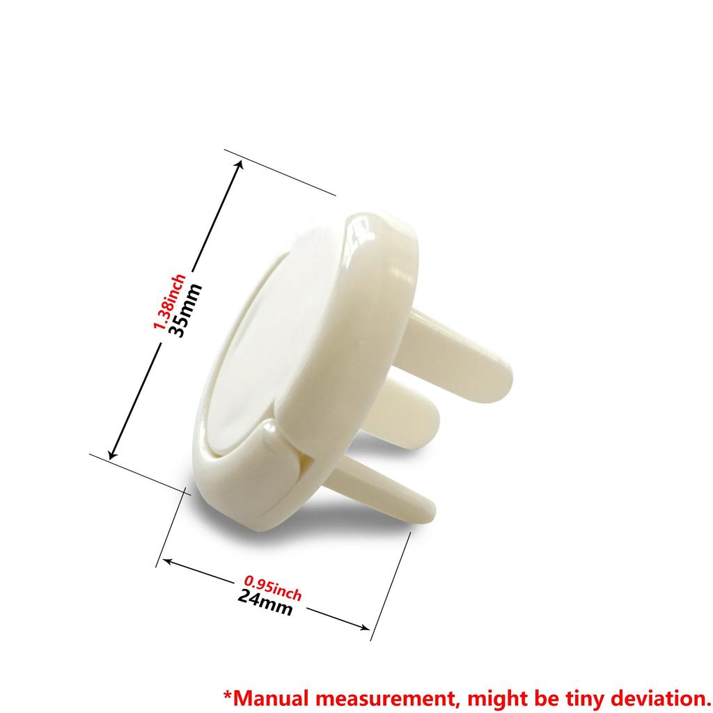 3colors Socket Protective Cover Child Safety Protective Covers Baby Power Switch with Handle Socket Plug Anti-shock Dust Covers