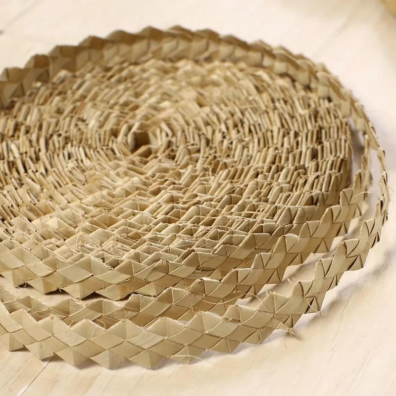 DIY Special for Hats Materials Sunflower Grass Braided Plants Palm Leaf Crafts Household Items Straw Rope Craft Materials Straw