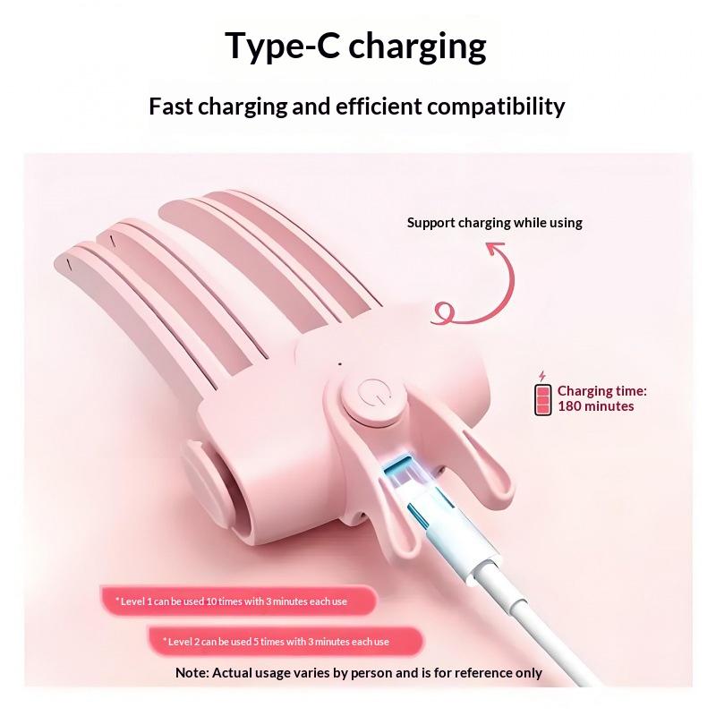1Pcs Hair Styling Tool Fluffy Hairpin Curling Clips Electric Heated Rechargeable Bangs Curler Hair Roots Volumizing Clip