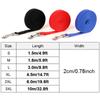 Nylon Dog Training Leashes Pet Supplies Walking Harness Collar Leader Rope For Dogs Cat 1.5M 1.8M 3M 4.5M 6M 10M