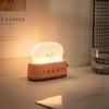 Comforting Milky Fluffy Bread-Shaped Night Light: Cute, Soothing, and Timed for Sleep.