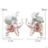 Figurine Lucky Animal Statue Sculpture Indoor and Outdoor Living Room Dining Tabletop