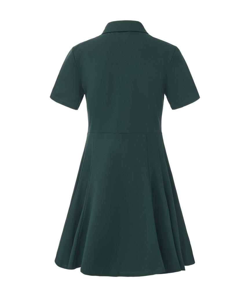 I Parka Olive Short Sleeve Dress
