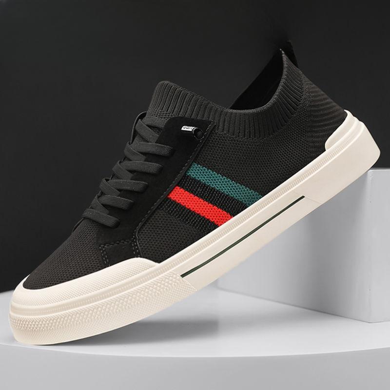 

Осенние сетчатые спортивные туфли на плоской подошве для мужчин, повседневные кроссовки на мягкой подошве для одной ноги 44