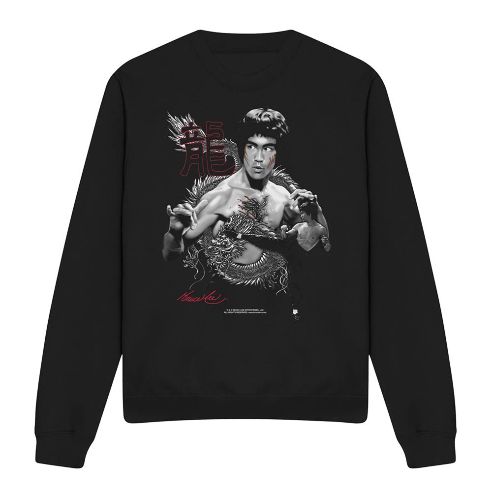 Bruce Lee Unisex Adult The Dragon Sweatshirt