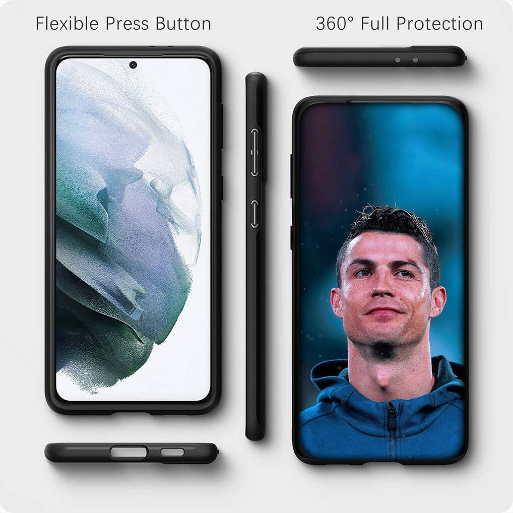 for Samsung Galaxy S25 S24 S23 S22 Ultra FE Plus A17 A37 A57 A56 A55 A06 A16 A15 A36 A26 A35 A05 A25 A54 A34 Phone Case Football No7 Soccer No 7 Cover