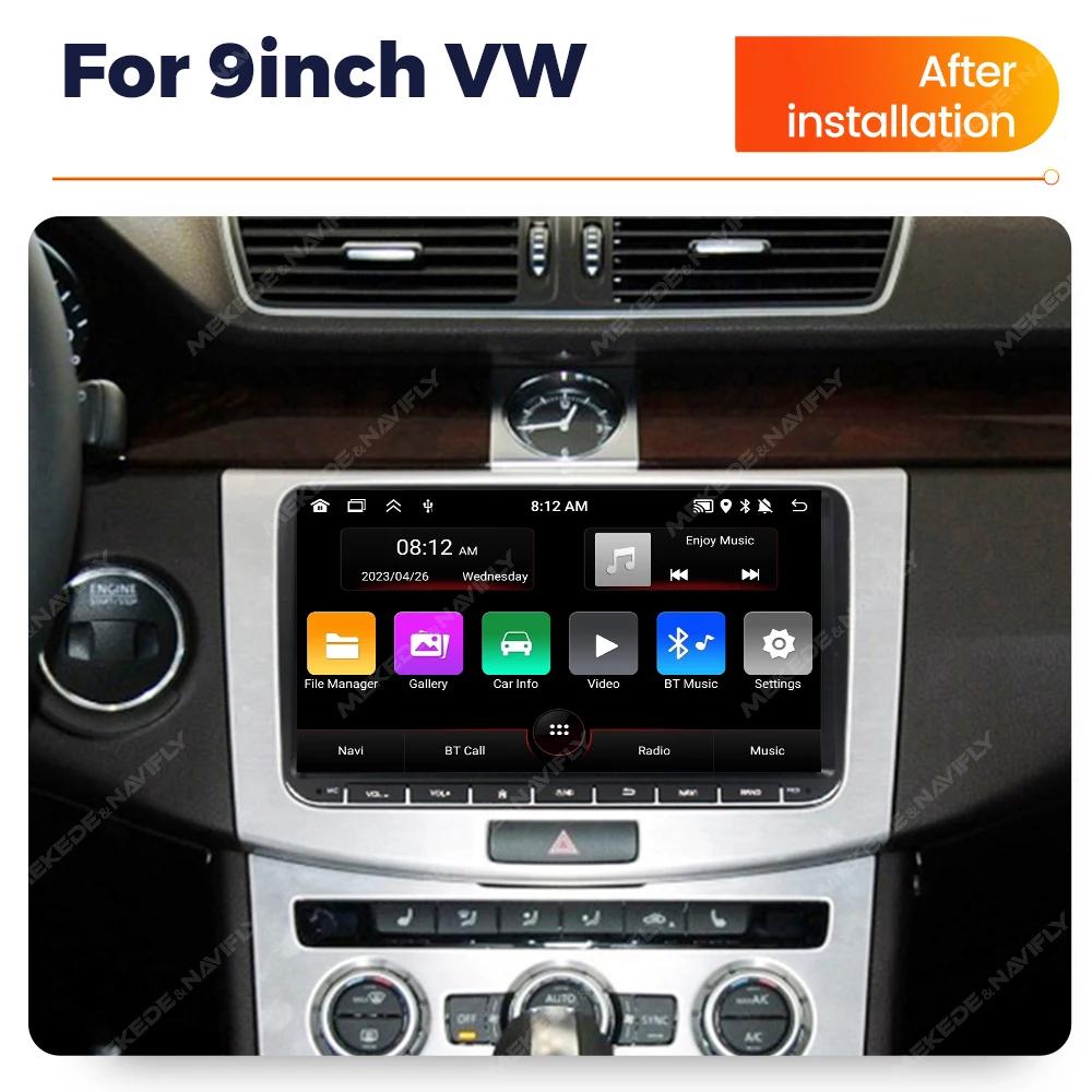 Android Car Radio for Volkswagen Golf 5 6 Polo Passat B6 B7 CC Skoda Jetta Universal Multimedia Wireless for Carplay Auto Screen