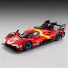 1/22 Ferrari 499P Endurance Race Alloy Sports Car Model Diecast Metal Racing Vehicles Car Model Simulation Sound and Light Kids Toy Gift