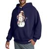 Men's Hooded Sweatshirt, Contrasting Color Sweatshirt, Sports   Casual Jacket