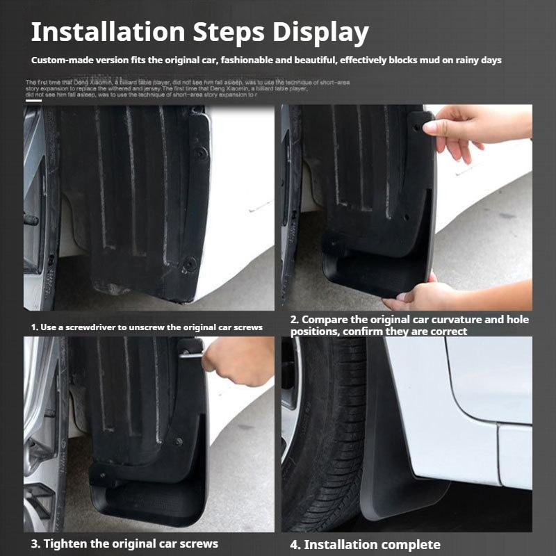 For VinFast VF 5 -2025 car tire fender skin fender skin car fender universal fender garnish