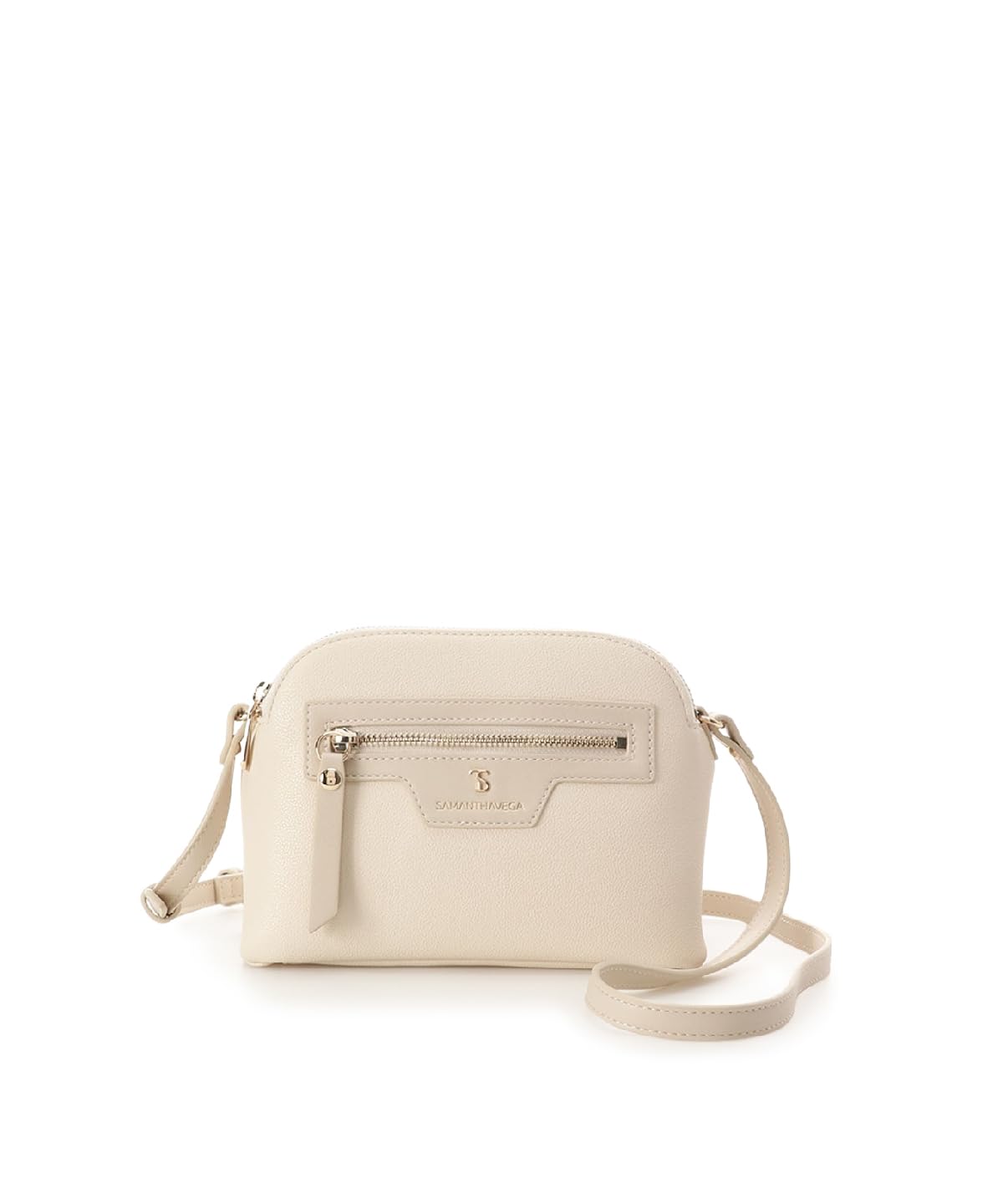 

Сумка на плечо Samantha Vega Shoulder Smooth Shoulder White Bag, Сумка куполообразной формы, Женская, 00072420175011, белый