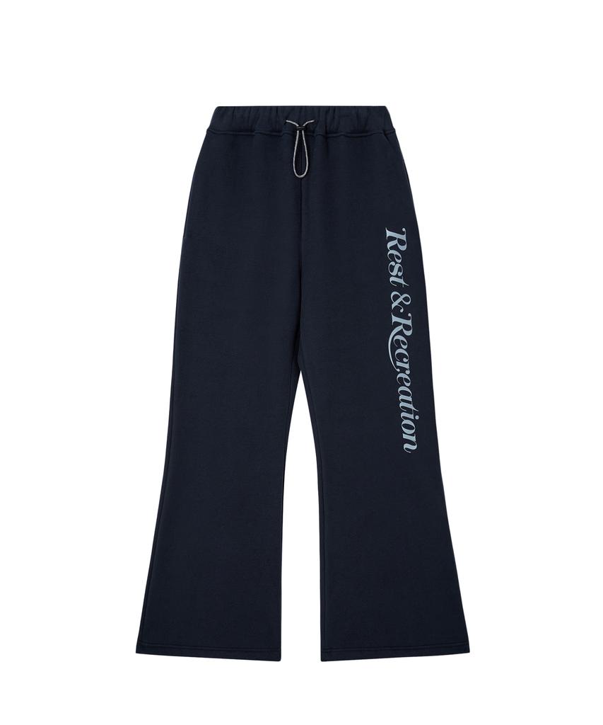 REST&RECREATION Flare Sweat Pants - Navy