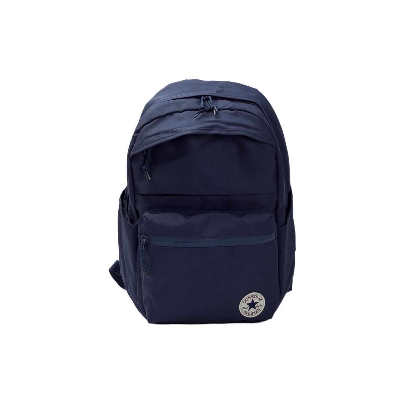 

Converse Sports Leisure Logo Zipper Polyester Backpack Unisex Backpack Navy-Blue 10003335-A02 Marine Blue