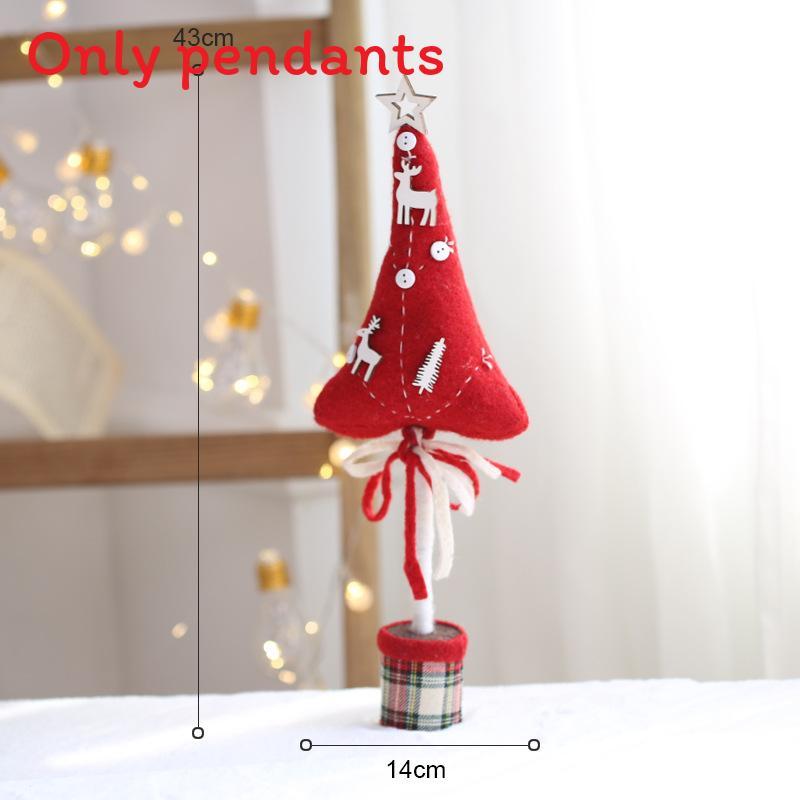 

Christmas Wool Felt Tree Ornament For Holiday Decor And Scene Setting Reindeer