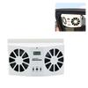 Solar Car Auto Exhaust Fan Car Window Exhaust Fan Cooler Portable Ventilator Cooler with Display Ventilation System
