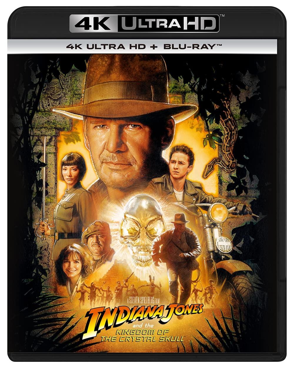 

Indiana Jones and the Kingdom of the Crystal Skull 4K Ultra ULTRA HD HD+Blu-ray [4K + Blu-ray]