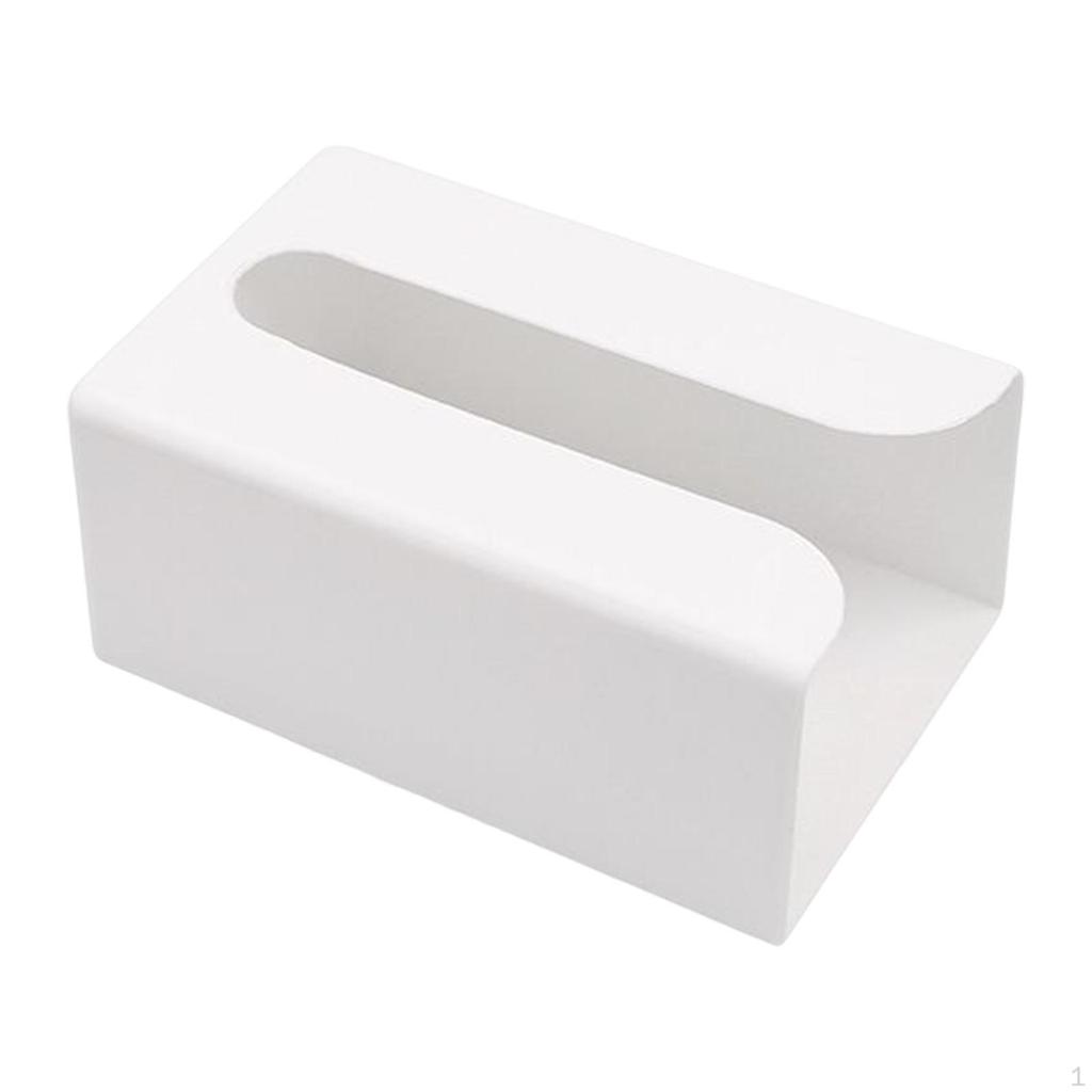 Elegant Wall-Mounted Facial Tissue Holder for Bathroom Organization