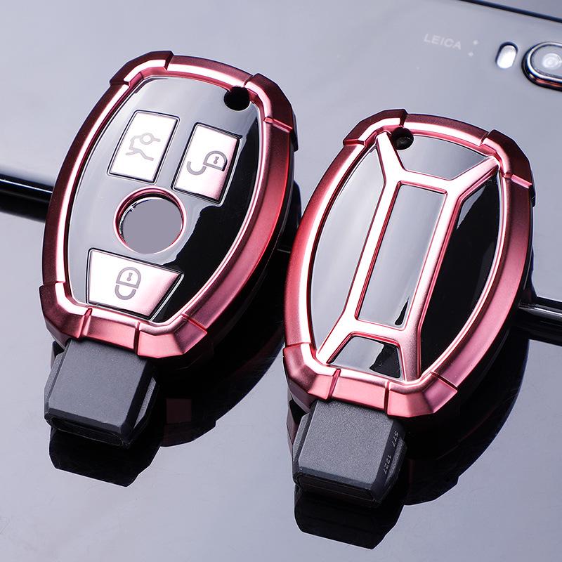 

Чехол для ключа Mercedes для моделей E-класса, C-класса, C200L, CLA, GLA200, GLC260L и GLS