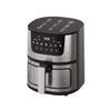 Heißluftfritteuse 8-in-1, 7L Kompakter Ölfreier Kocher mit Sichtfenster & Spülmaschinenfestem KorbDigitaler Preset Airfryer, Digitale Steuerung für Familie