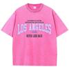 Womans Cotton Washed T-Shirts Fashion Loose O-Neck Short Sleeve Brooklyn New York Printing Tops Summer Street Female Clothes