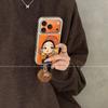 Applicable to hat girl iphone17 mobile phone case with lanyard niche apple 16promax design sense 15 anti-drop