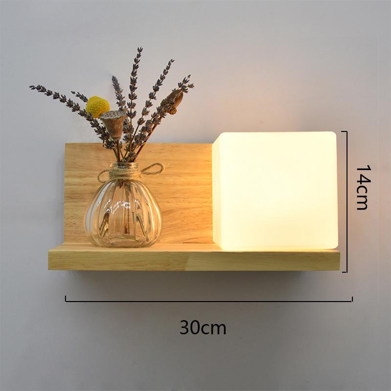 Nordic Wall Lamp Plant Wall Lights for Indoor Lighting Bedroom Living Room Home Decor Aisle Decoration