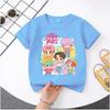 Kpop Demon Hunters Children's T Shirt Women Short Sleeve Saja Boys Kids Tee Kpop Demon Hunters TshirtBoys Girls Family Clothing