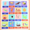 Education Cognition Alphabet Learning Building Blocks Wooden Letter Recognition Toy  Toddlers