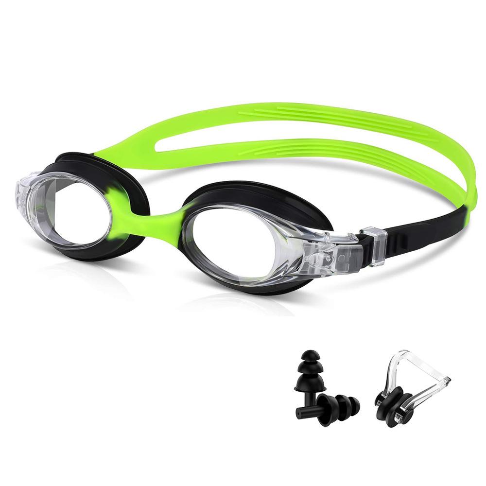 Children's Swimming Goggles High Definition Waterproof and Anti-fog Swimming Glasses Silicone