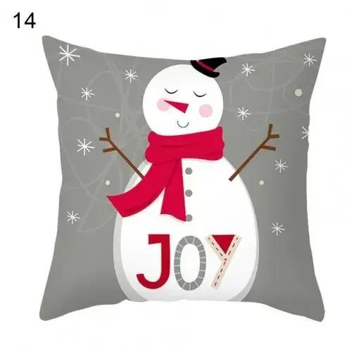 Fete de Perna Tematica Craciun Accesorii Auto Birou Mos Craciun Sufragerie Canapea Acasa Fete de Perna